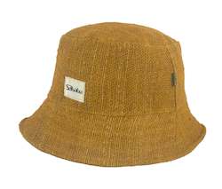 Hemp Hat Bucket Classic Design Mustered Color