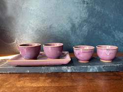 Kitchenware wholesaling: Kinyo teacup and tray