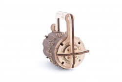 Toy: Combination Lock Wooden Model