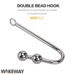 Adult shop: Anal Hook Stainless Steel Butt Hook Dilator Prostate Massager Chastity Device