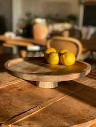 My: Wooden Cake Stand