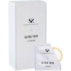 Share Satisfaction Ultra Thin Condoms 12 Pack