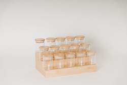 Kitchenware: LUXE Spice 110ml Combo (with Rack)