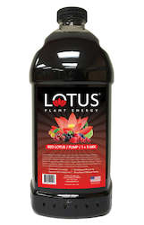 Lotus Energy Drinks: Red Lotus Energy Drink - 1.89L