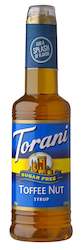 Torani Sugar Free Syrups: Torani Sugar Free Syrup Toffee nut 375ml
