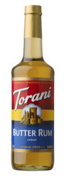 Torani Syrups: Torani Butter Rum Syrup 750ml