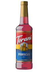 Torani Syrups: Torani Syrup Hibiscus 750ml