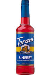 Torani Sugar Free Syrups: Torani Sugar Free Syrup Cherry 750ml PET