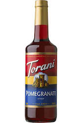 Torani Syrups: Torani Pomegranate Syrup 750ml