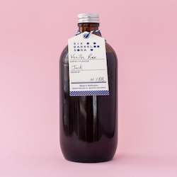Soft drink manufacturing: Vanilla Rose Soda Syrup