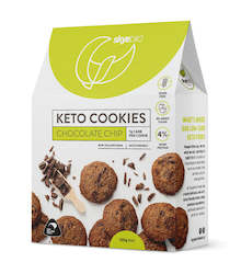 Bakery retailing (without on-site baking): Chocolate Chip Keto Cookies 120g