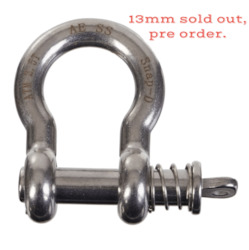 Snap D Bow Shackles: Bow Shackle (13MM - 2500KG)