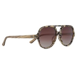 Wholesale Adult Sunglasses: BILLY OPAL TORT l  Brown Lens l Walnut Arms (NO GST) RRP  $85.99