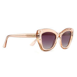 Adult Sunglasses: EDEN Crystal l 100% Plant Based Frame l Smoky Polarised Lens