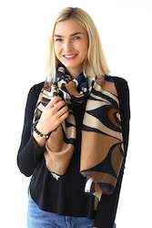 Accessories: Abstract Fern Scarf