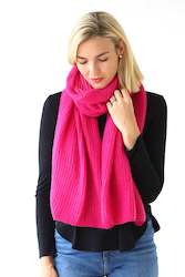 Accessories: Warm Ribbed Scarf