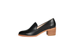 Shoe: Harris Leather Loafers Black