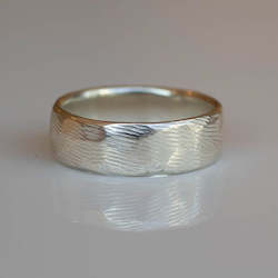 Jewellery manufacturing: Subtle Band - Wide - Sterling Silver