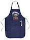 BBQ Apron with Brass Bottle Opener