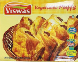 Grocery supermarket: Viswas Vegetable Puffs 227Gm
