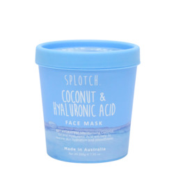 Splotch Coconut & Hyaluronic Acid Face Mask Tub 200g