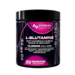 Health supplement: Stealth L-Glutamine - Anti Catabolic Muscle Repair & Recovery