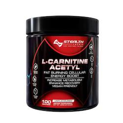 Health supplement: Stealth L-Carnitine - Fat Burner & Cellular Energy Boost