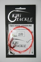 Retailing: Kiwi Tackle 2/0 2 Hook Ledger Rig
