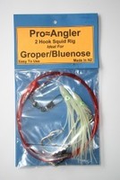 Steve's Pro Angler 2 Hook Squid Rig For Groper & Bluenose