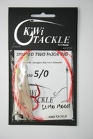Kiwi Tackle Lumo Moon Skirt 5/0 2 Hook Ledger Rig