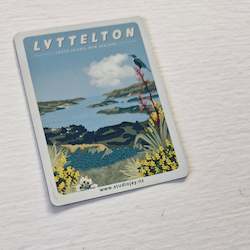 Lyttelton Harbour | Fridge magnet