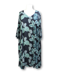 Clothing: Obi. Tropical Jungle Shift Dress - Size 16