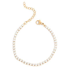 Clothing: Pure steel Chain Bracelet - Gold