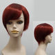 Synthetic Side Parted Bangs Short Wig S&F121