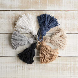 Wool Tassels made in Morocco  - 6 colours 50% OFF AT CHECKOUT