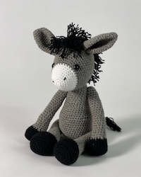 Hand Knitted Donkey