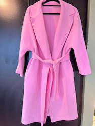 That Cashmere/Wool Pink Coat