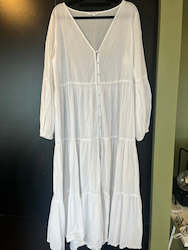 My Wardrobe: 100% Cotton Tiered Dress