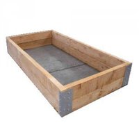 Products: Macrocarpa Garden Bed 1x3m