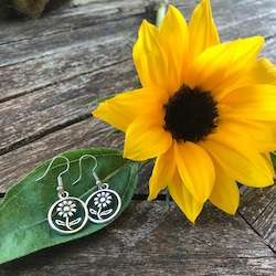 Jewellery: Sunflower Earrings