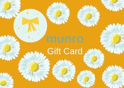 Clothing wholesaling: Munro Gift Card