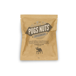 Eco Pack Drip Bags: "The Pugs Nuts" 125gm Premium Dark Chocolate Coated Coffee Beans