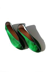 The Wax Apple Theatre Shoes | Green