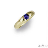 Jewellery manufacturing: 14ct Gold & Sapphire Dress Ring