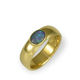 14ct Gold Black Opal Ring. Jens Hansen