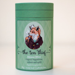 Soft drink manufacturing: Amaze-Mint Tea Refresh & Uplift - The Tea Thief NZ