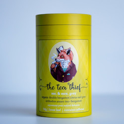 Soft drink manufacturing: Mr & Mrs Grey Tea 30% Whole Bergamot - The Tea Thief NZ