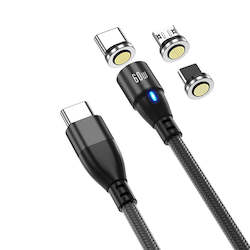 Twins! 2 Pack. One Orion & One Super Nova Type C Magnetic Cable - 1 x 2m, 1 x 1m…