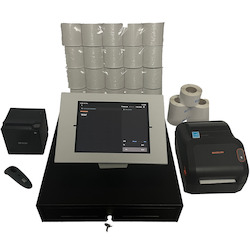 Vend Pos Hardware: Complete Barcode Scan & Print Package for Lightspeed X Series (ipad)