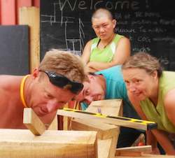 Courses: TIMBER FRAMING COURSE